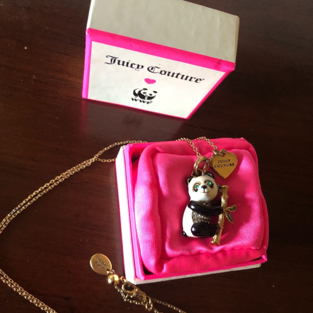 Juicy Couture PANDA Necklace WWF Rare